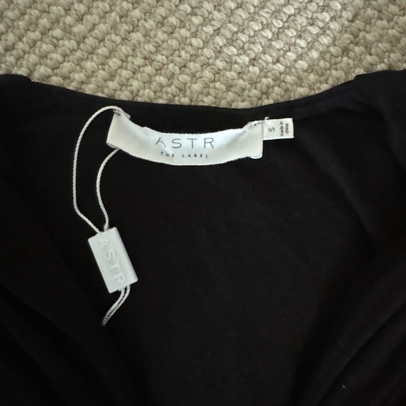 Black ASTR The label body suit. Size small - Picture 2 of 2